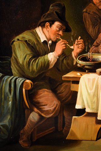 "Smokers in the tavern"